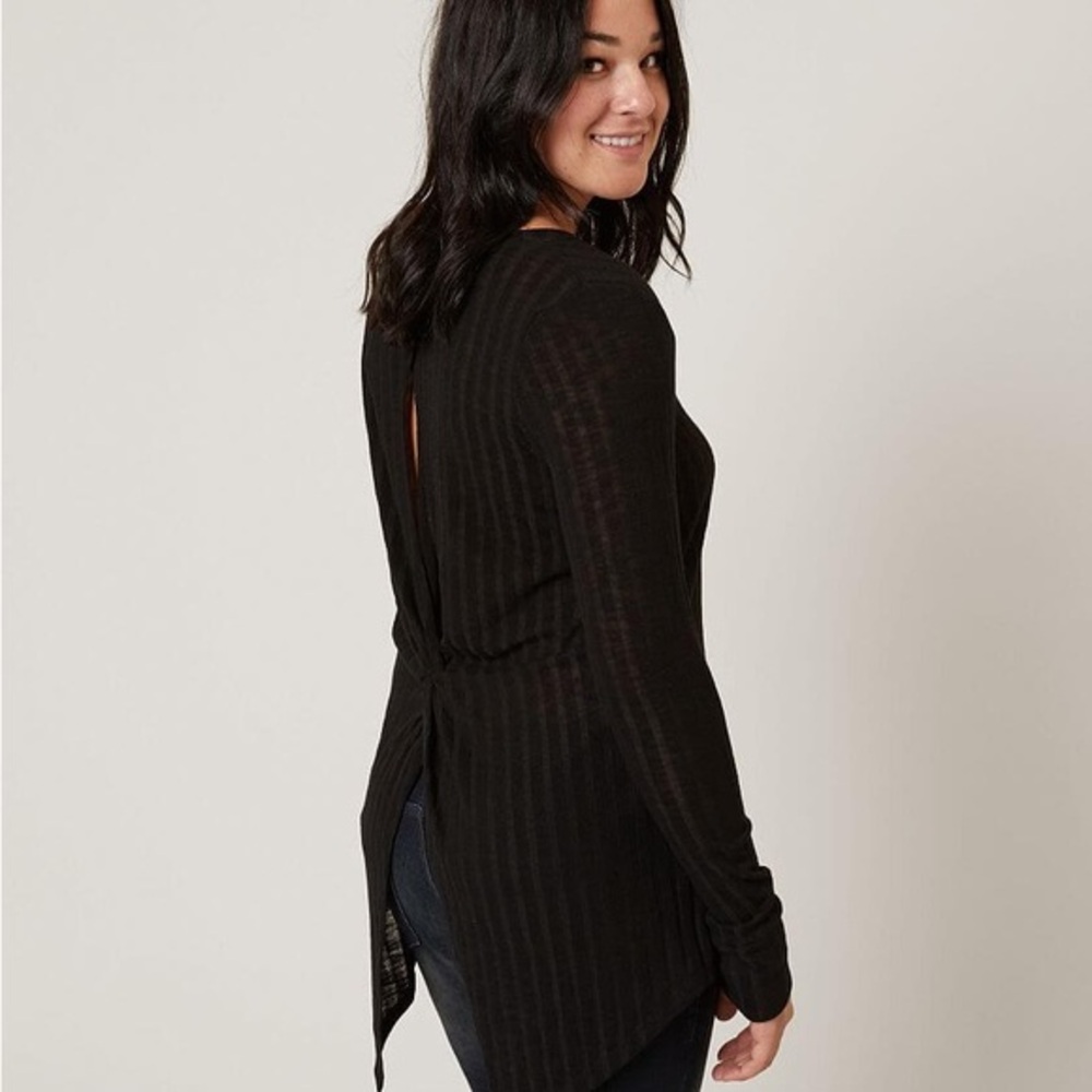Daytrip Black Long Sleeve Top